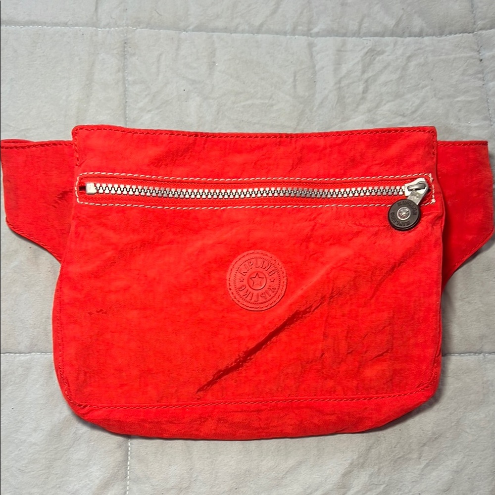 Red Kipling Waist Bag